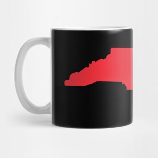 North Carolina Teacher Teach Love Inspire Mug